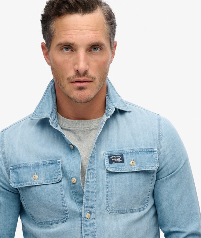 Embroidered Workwear Shirt
