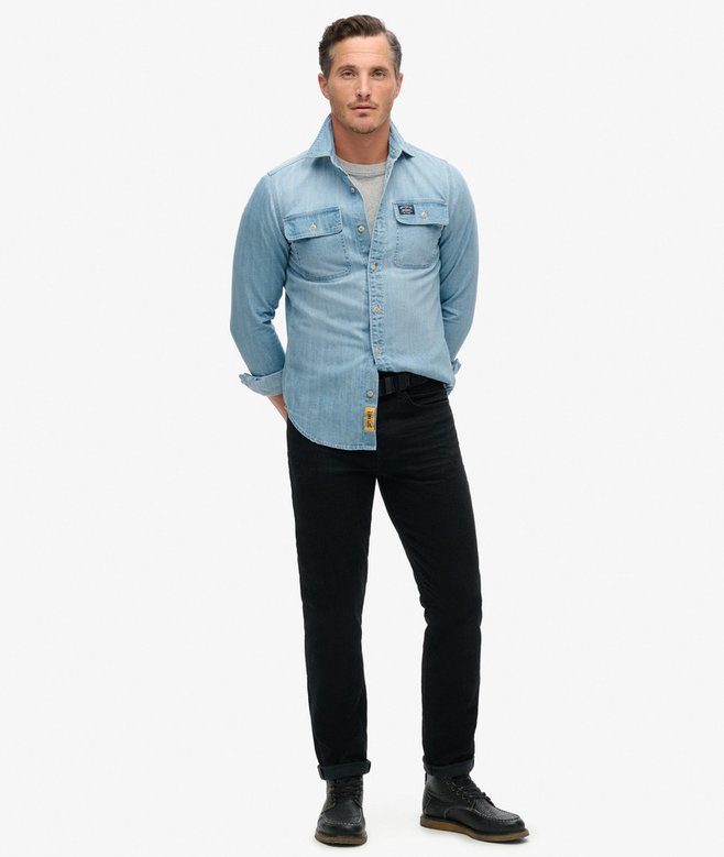 Embroidered Workwear Shirt