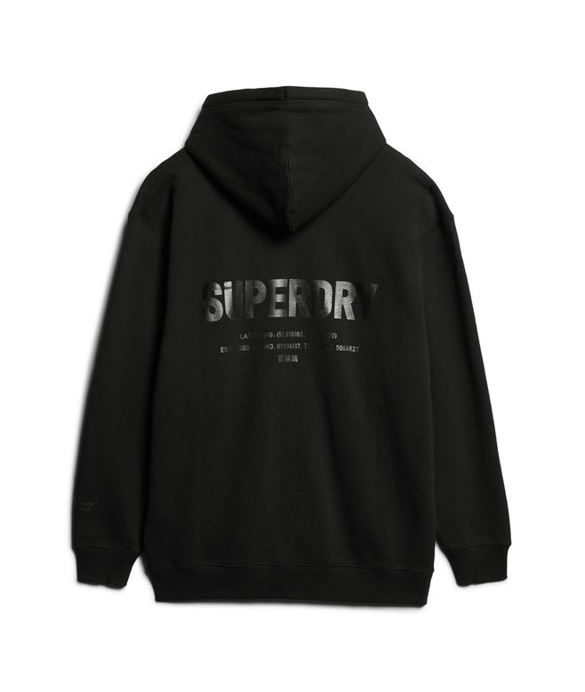 Utility Sport Logo Loose Hoodie