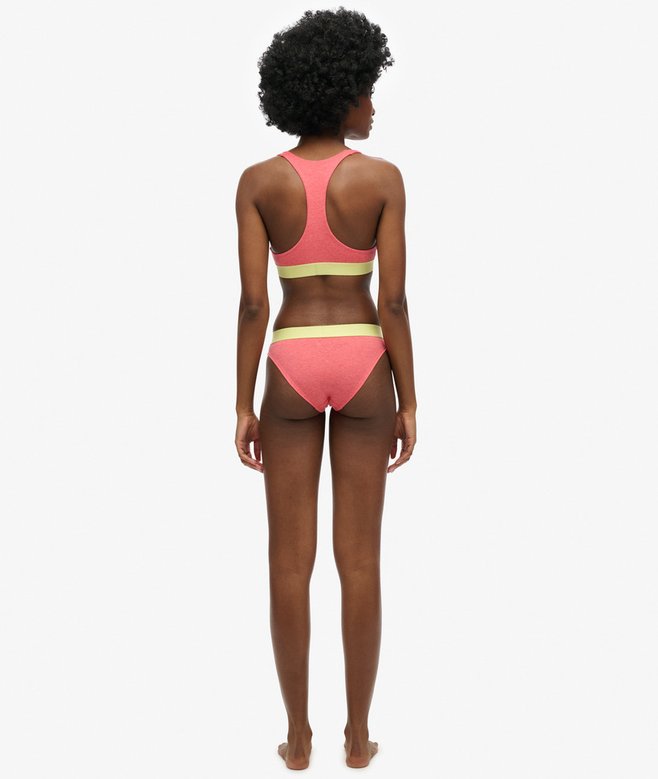Organic Cotton Large Logo Bikini Briefs