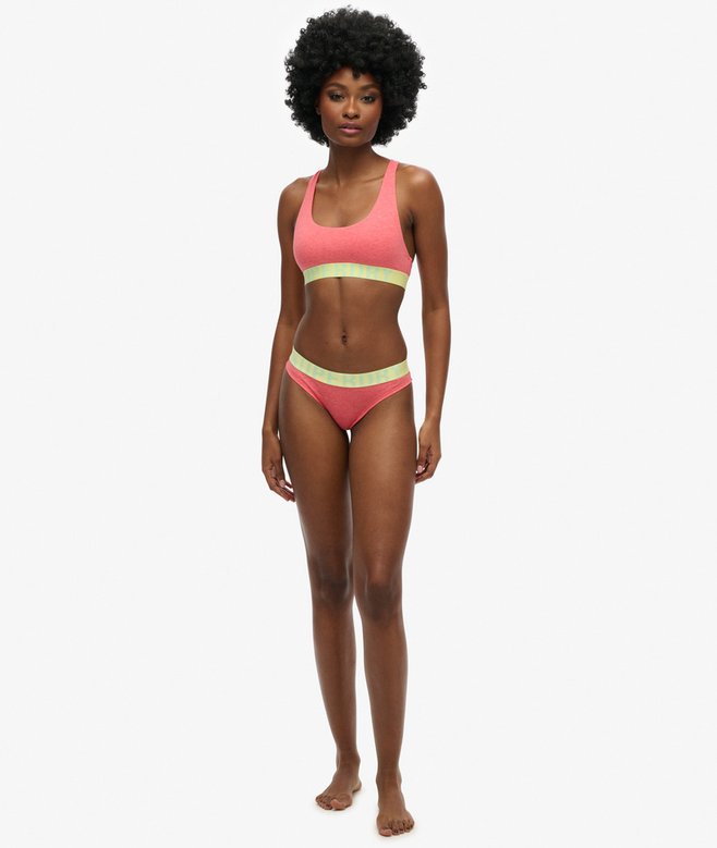 Organic Cotton Large Logo Bikini Briefs