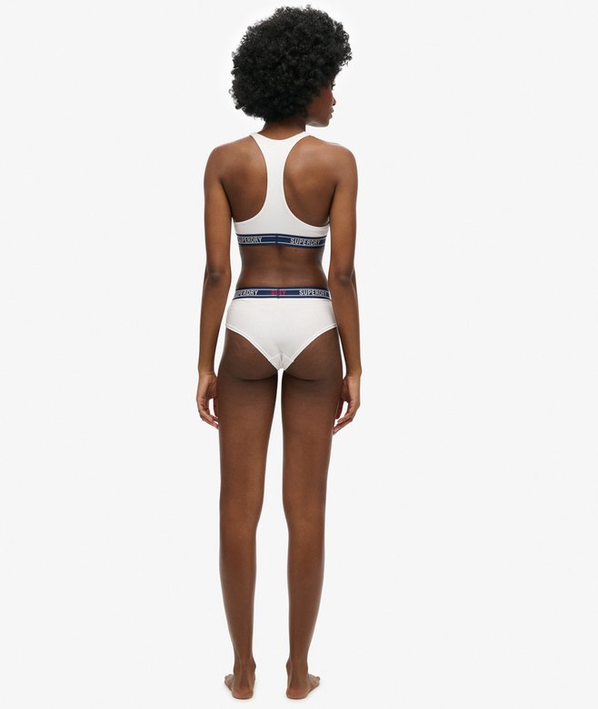 Organic Cotton Multi Logo Crop Bralette (4) 3 out of 5 stars, 4 reviews More Colours Available Price £9.99 Price reduced from £19.99 to You Save 50%