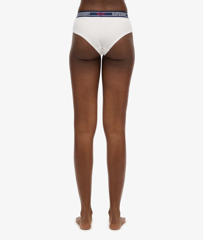 Organic Cotton Multi Logo Hipster Briefs (2) 5 out of 5 stars, 2 reviews More Colours Available Price £7.49 Price reduced from £14.99 to You Save 50%