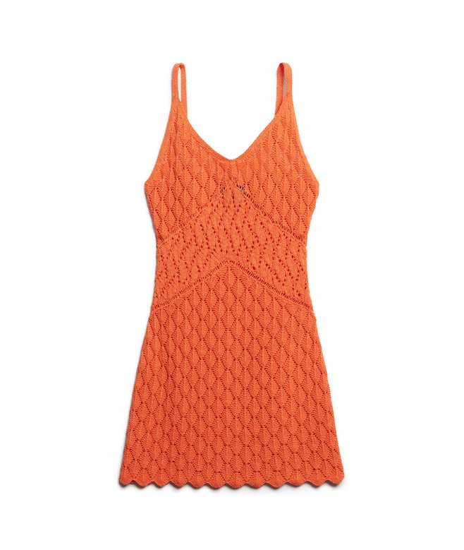 Crochet Cami Mini Dress