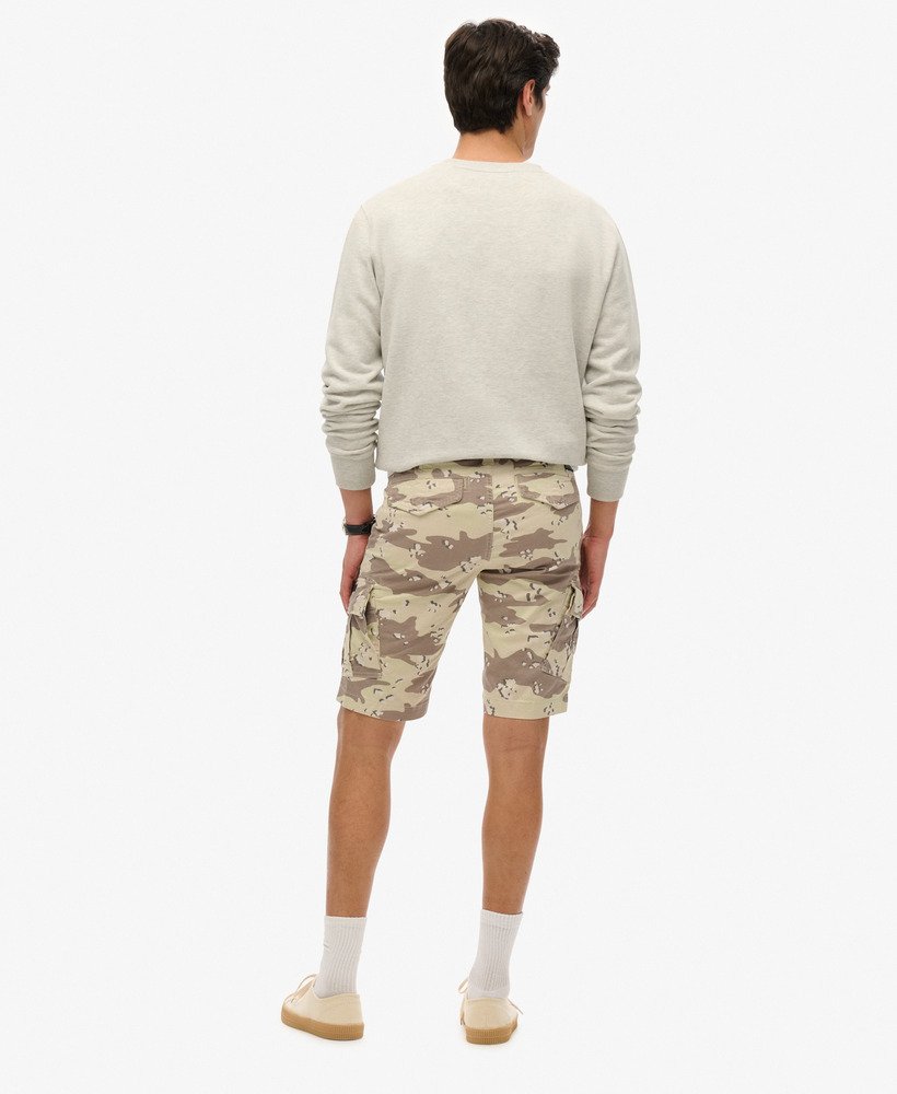 mens Core Cargo Shorts in Desert Camo | Superdry CA-EN