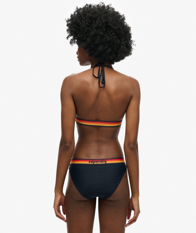 Vintage Logo Triangle Bikini Top