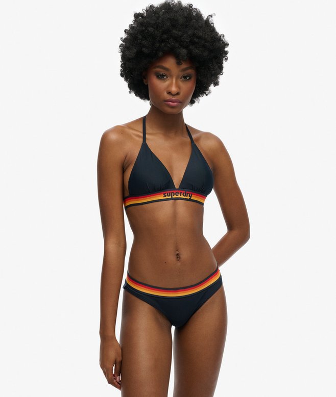 Vintage Logo Triangle Bikini Top