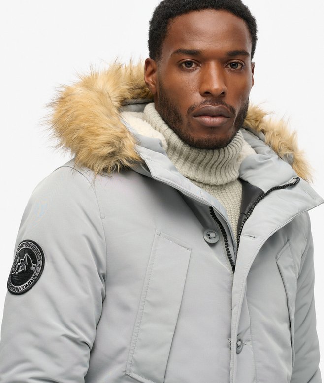 Hooded Everest Faux Fur Parka