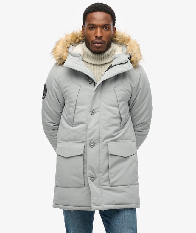 Hooded Everest Faux Fur Parka