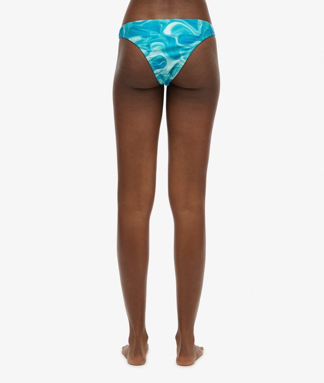Printed Cheeky Bikini Bottoms