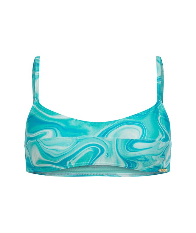 Print Bralette Bikini Top