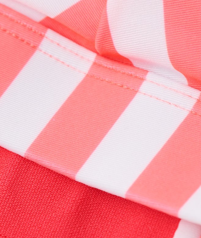 Stripe Triangle Bikini Top