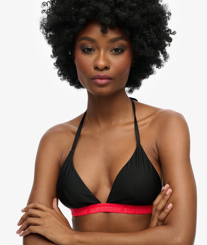 Triangle Elastic Bikini Top