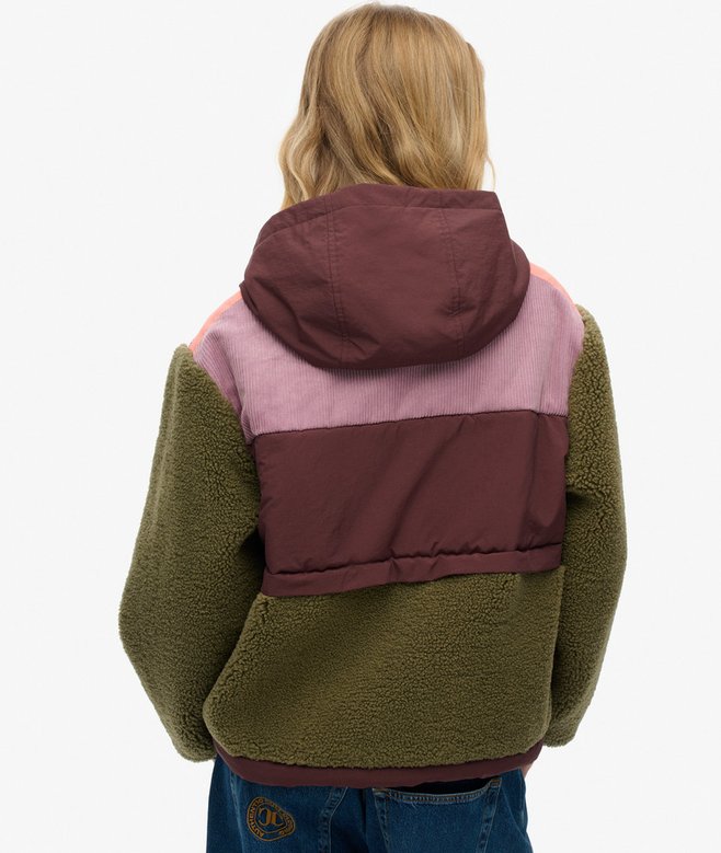 Veste à capuche en polaire Teddy enfant Irma - Equitation Veste à capuche en polaire Teddy enfant Irma - Equitation
