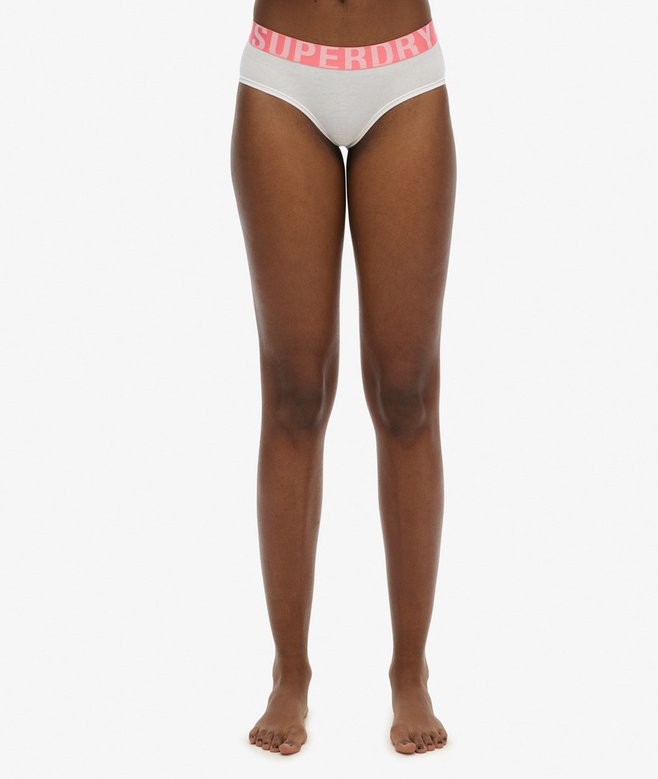 Organic Cotton Large Logo Hipster Briefs More Colours Available Price £7.49 Price reduced from £14.99 to You Save 50%