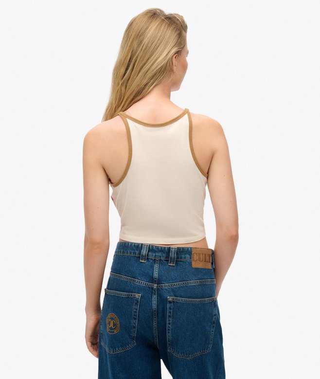 Vintage Stripe Surf Tank Top