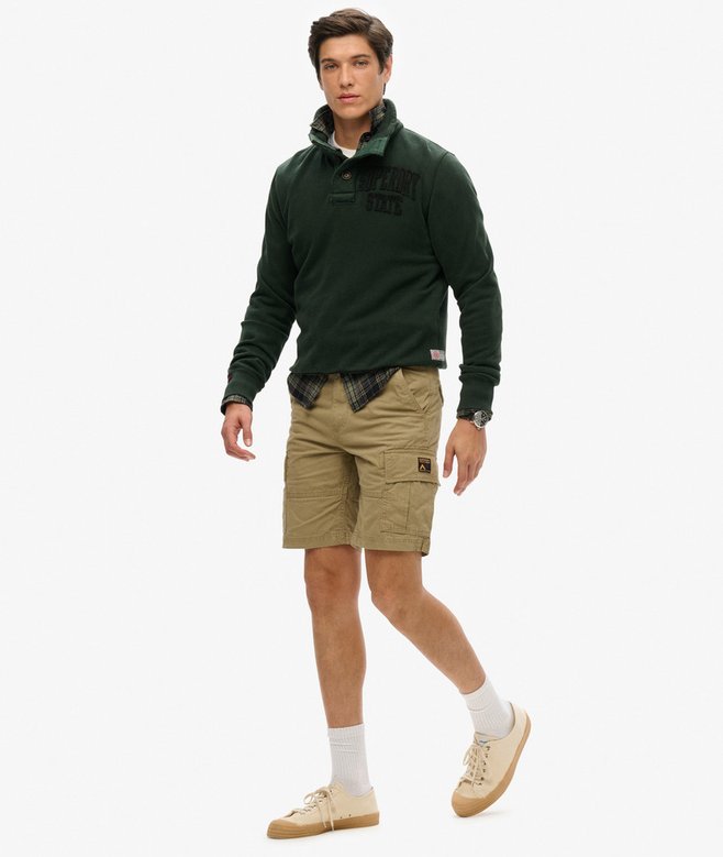 Organic Cotton Heavy Cargo Shorts