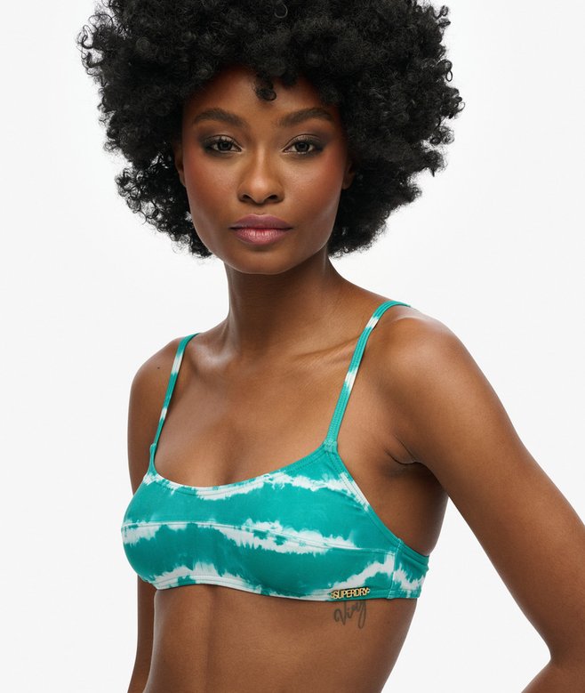 Tie Dye Recycled Bikini Top
