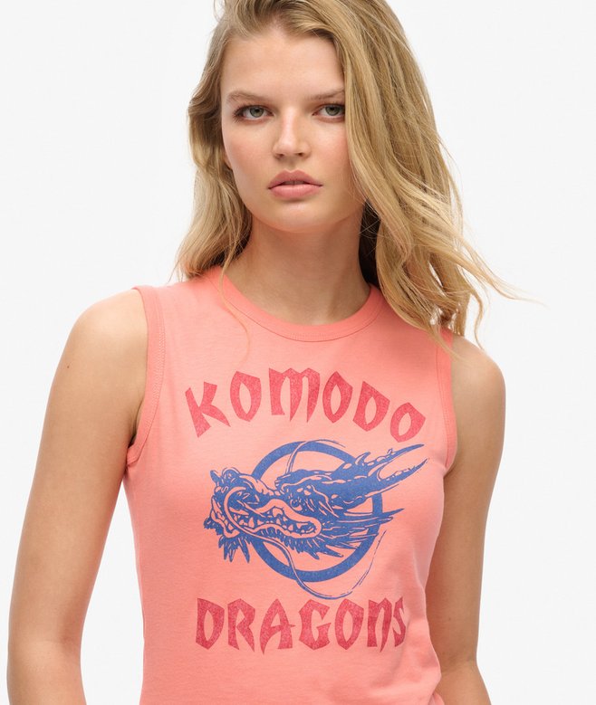 Superdry x Komodo Classic Dragon Vest Top