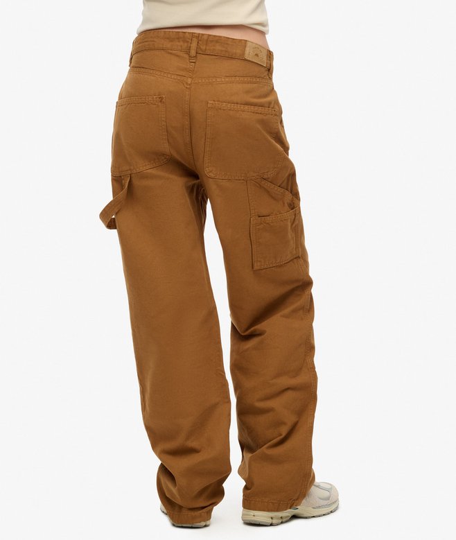 Organic Cotton Vintage Wide Carpenter Pants