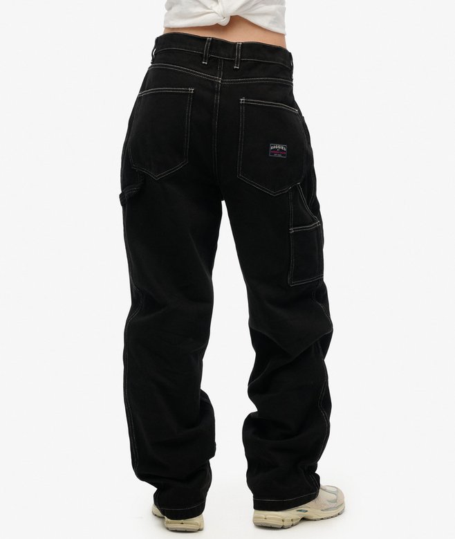 Contrast Carpenter Pants