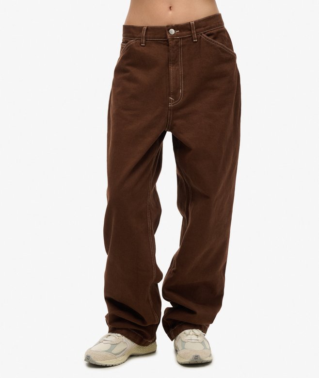 Contrast Carpenter Pants