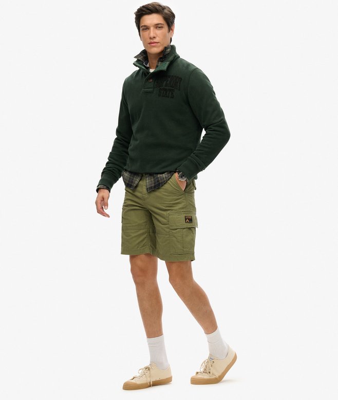 Organic Cotton Heavy Cargo Shorts