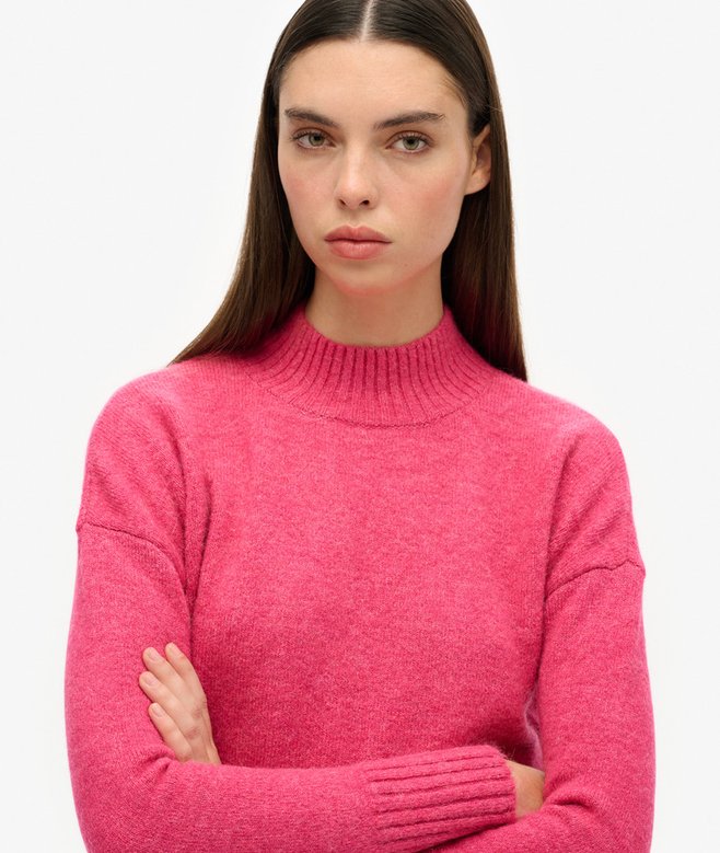 Essential Mock Neck Jumper (7) 3.1 out of 5 stars, 7 reviews More Colours Available Price £24.99 Price reduced from £49.99 to You Save 50%