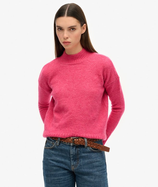 Essential Mock Neck Jumper (7) 3.1 out of 5 stars, 7 reviews More Colours Available Price £24.99 Price reduced from £49.99 to You Save 50%