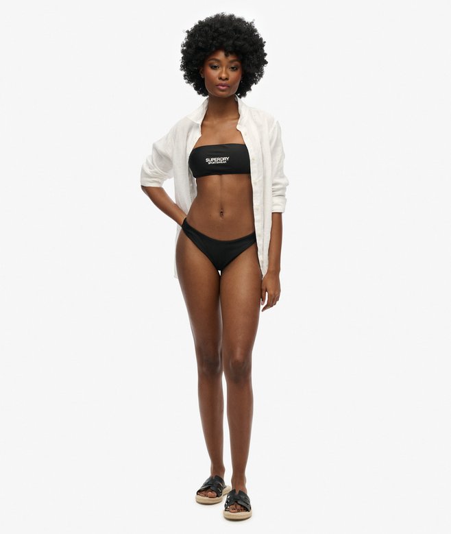Logo Bandeau Bikini Top