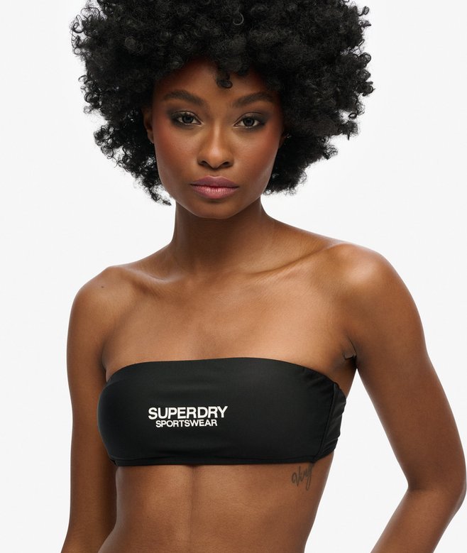 Logo Bandeau Bikini Top