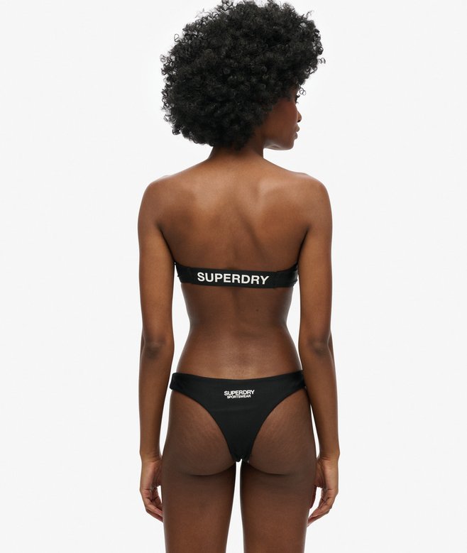 Logo Bandeau Bikini Top