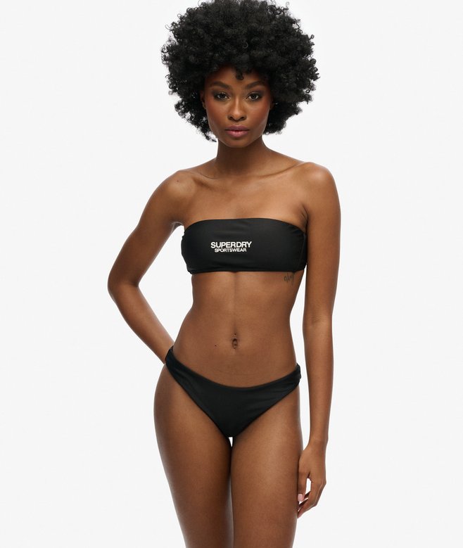 Logo Bandeau Bikini Top