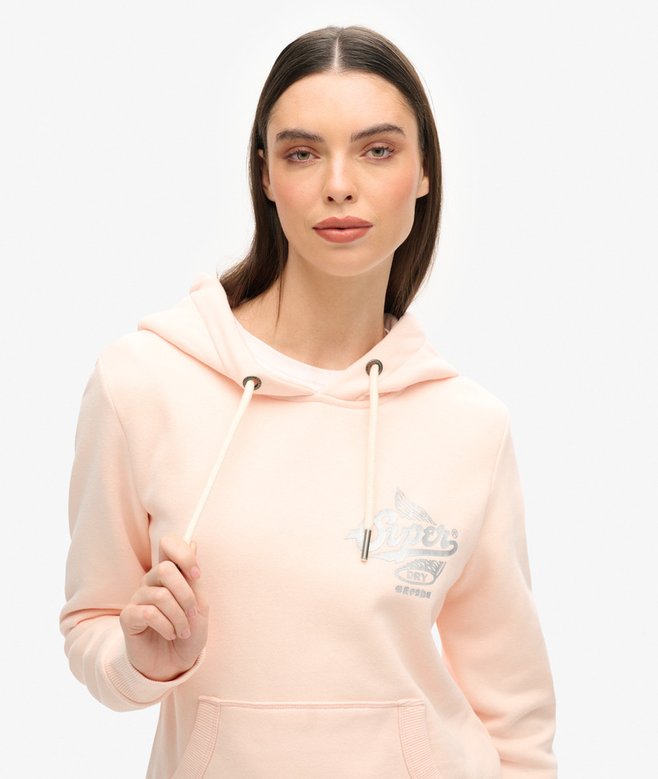 Athletic Metallic Hoodie
