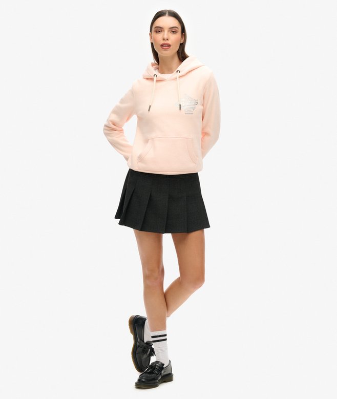 Athletic Metallic Hoodie