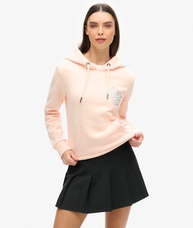 Athletic Metallic Hoodie