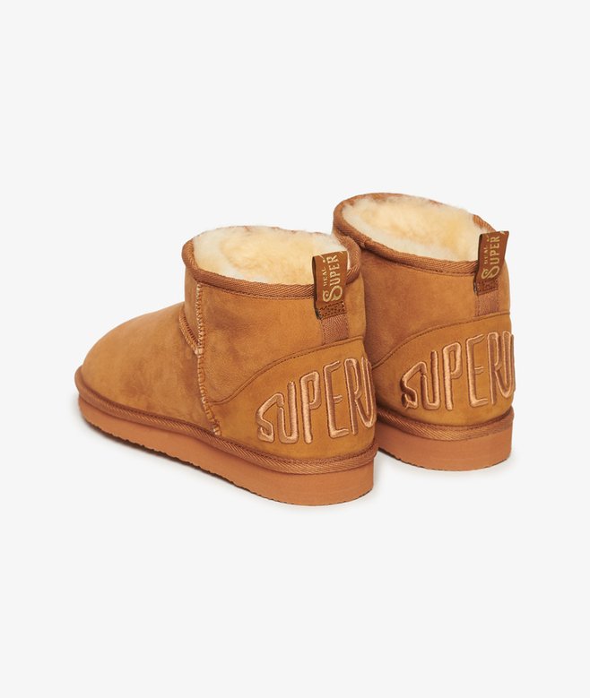 Suede Sherpa Mini Boots More Colours Available Price £62.99 Price reduced from £89.99 to You Save 30%