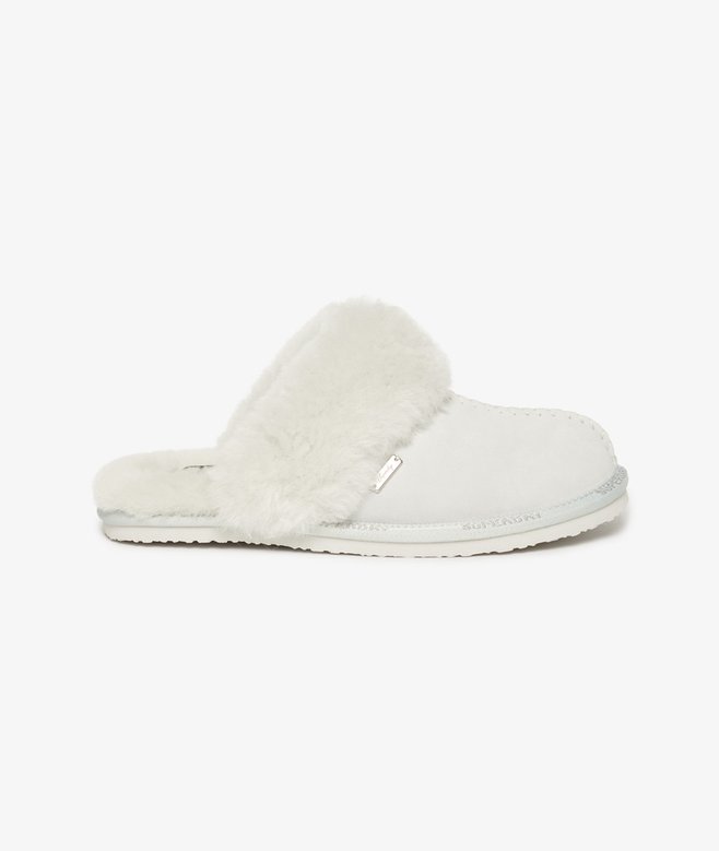 Suede Mule Slippers