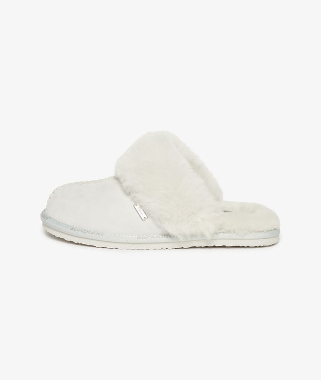 Suede Mule Slippers