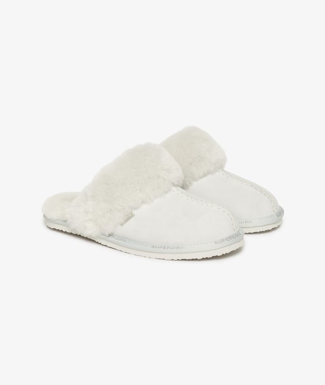 Suede Mule Slippers