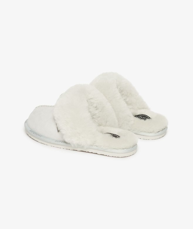 Suede Mule Slippers