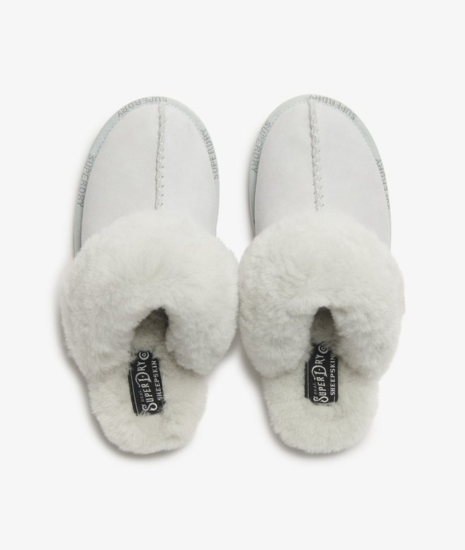 Suede Mule Slippers