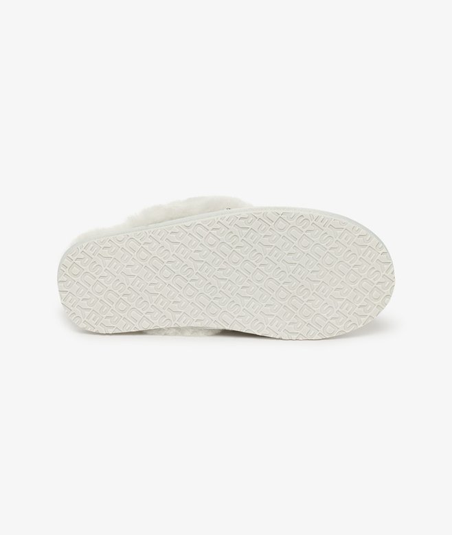 Suede Mule Slippers