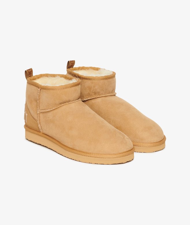 Suede Sherpa Mini Boots More Colours Available Price £62.99 Price reduced from £89.99 to You Save 30%