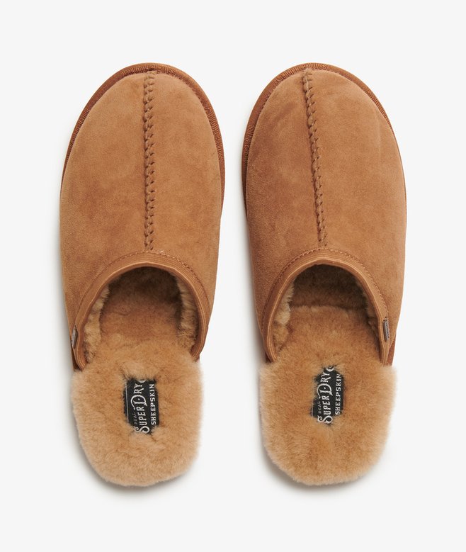 Suede Mule Slippers