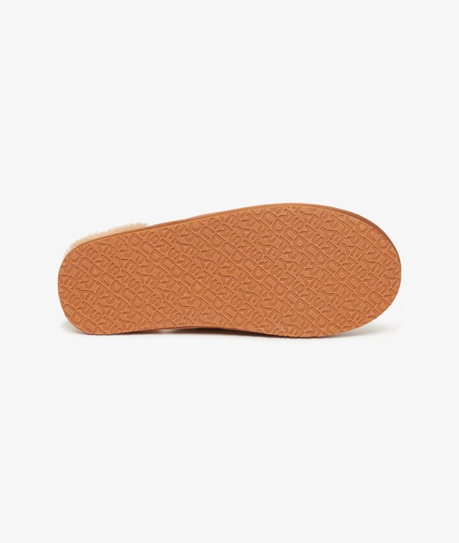 Suede Mule Slippers