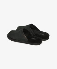 Suede Mule Slippers