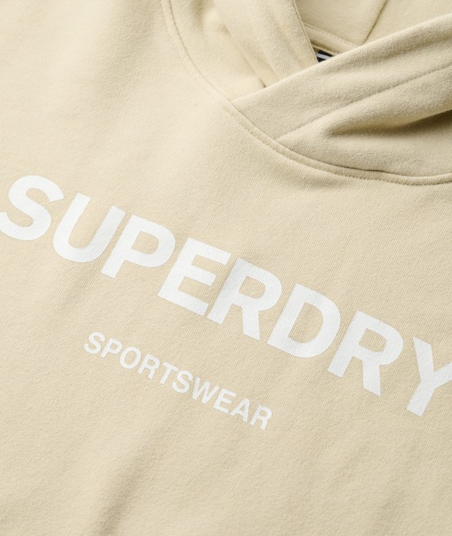 Core Sport Crop Box Hoodie
