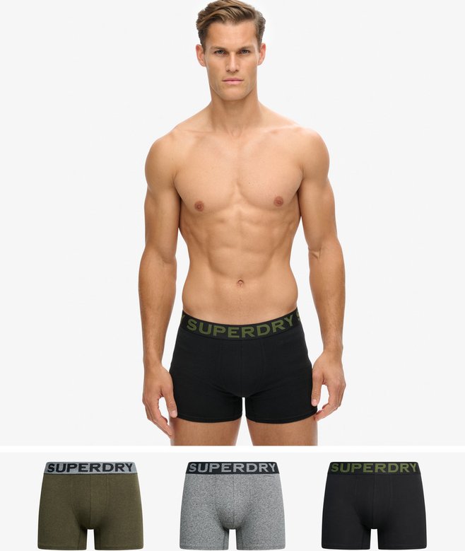 Organic Cotton Boxer Triple Pack