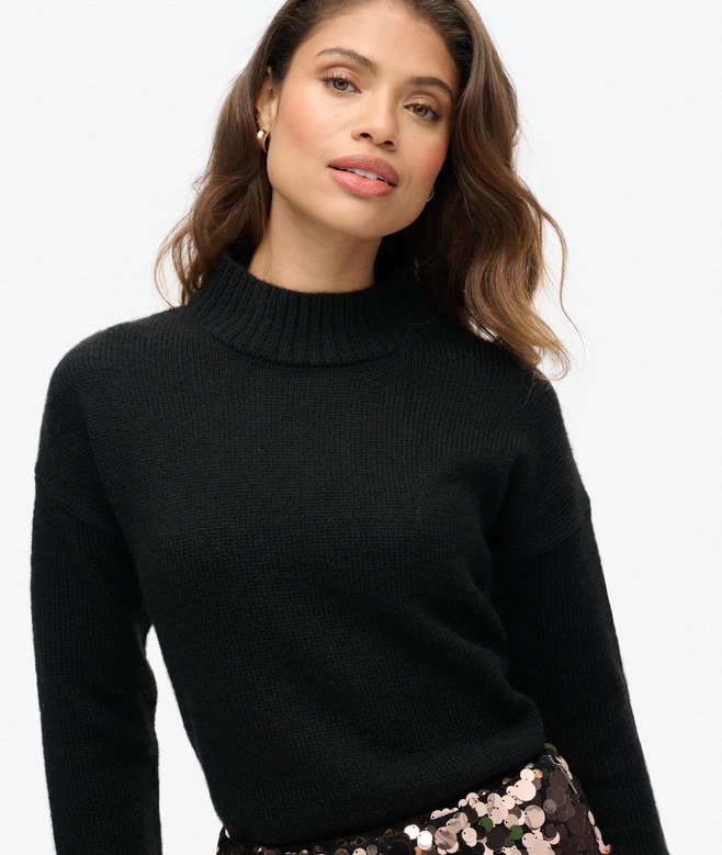 Essential Mock Neck Jumper